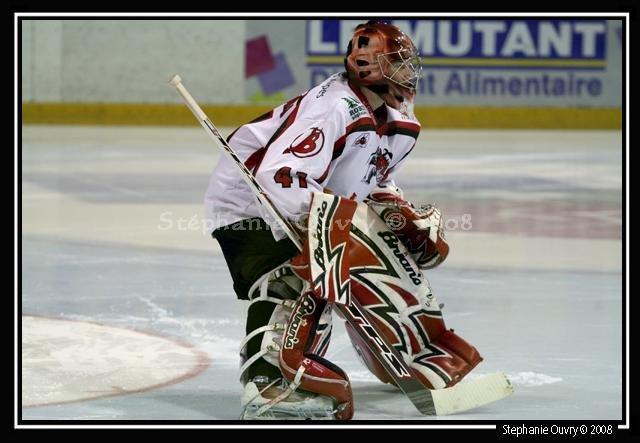 Photo hockey match Rouen - Briançon  le 09/12/2008
