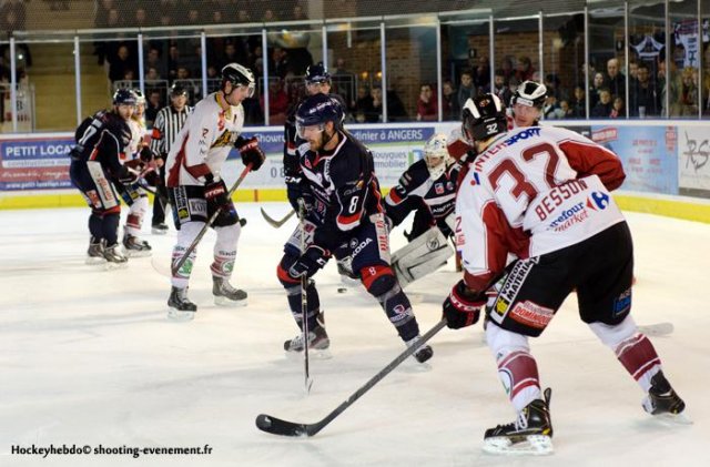 Photo hockey match Angers  - Morzine-Avoriaz le 21/01/2014
