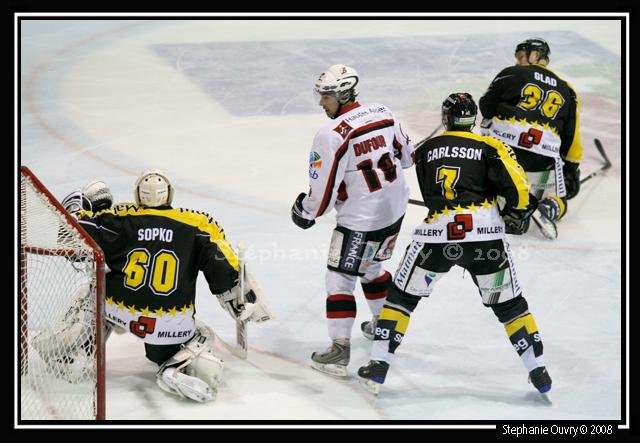 Photo hockey match Rouen - Briançon  le 09/12/2008