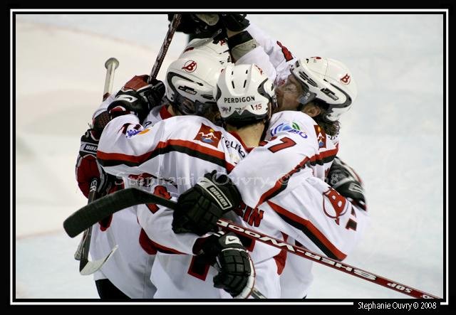 Photo hockey match Rouen - Briançon  le 09/12/2008