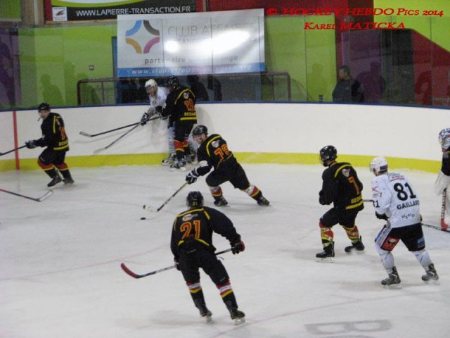 Photo hockey match Besançon - Colmar le 25/01/2014
