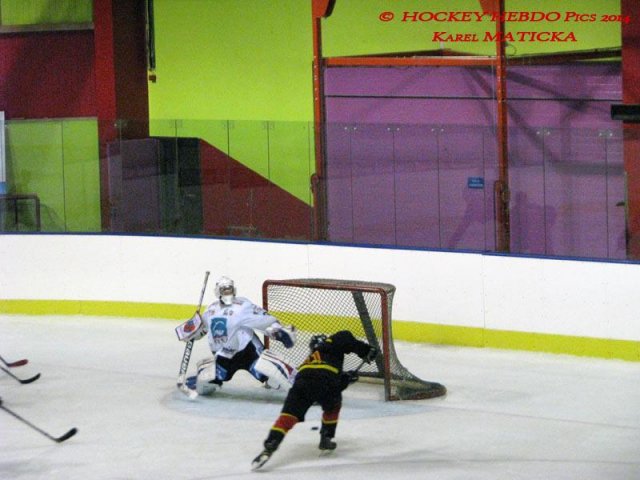 Photo hockey match Besançon - Colmar le 25/01/2014