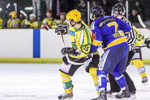 Photo hockey match Viry-Châtillon - Dijon II le 25/01/2014