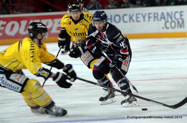 Photo hockey match Rouen - Angers  le 26/01/2014