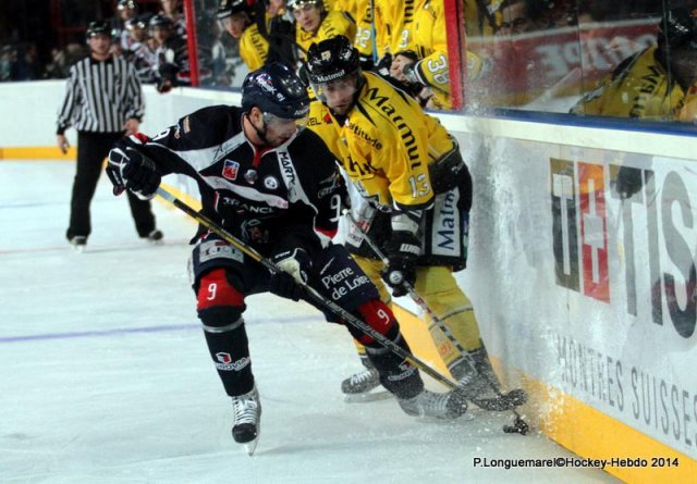 Photo hockey match Rouen - Angers  le 26/01/2014