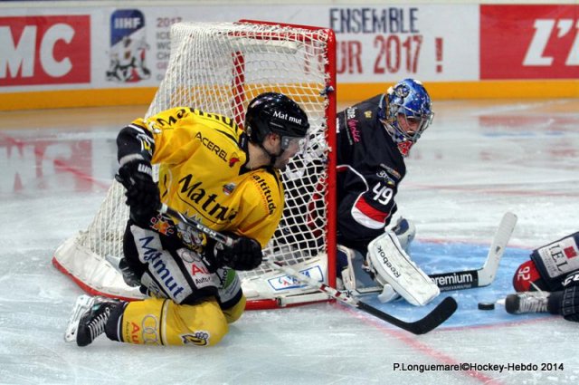 Photo hockey match Rouen - Angers  le 26/01/2014