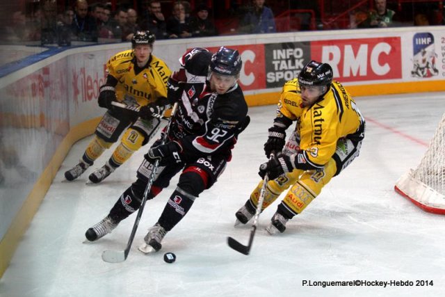 Photo hockey match Rouen - Angers  le 26/01/2014