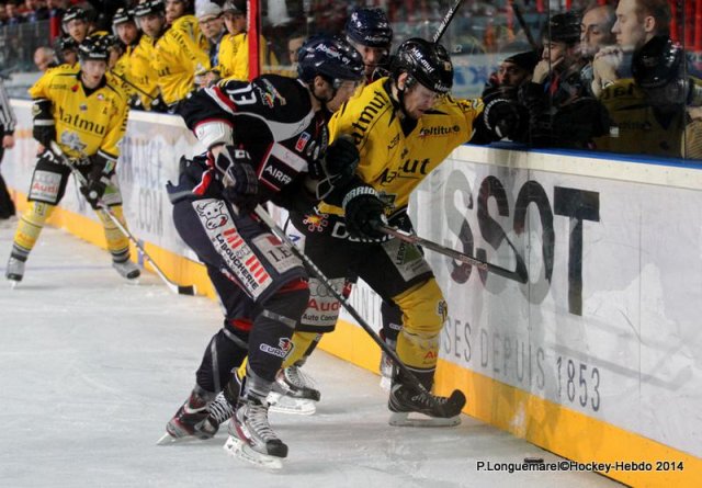 Photo hockey match Rouen - Angers  le 26/01/2014