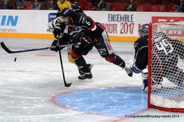 Photo hockey match Rouen - Angers  le 26/01/2014