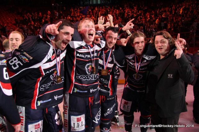 Photo hockey match Rouen - Angers  le 26/01/2014