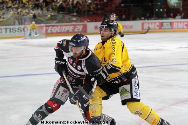 Photo hockey match Rouen - Angers  le 26/01/2014