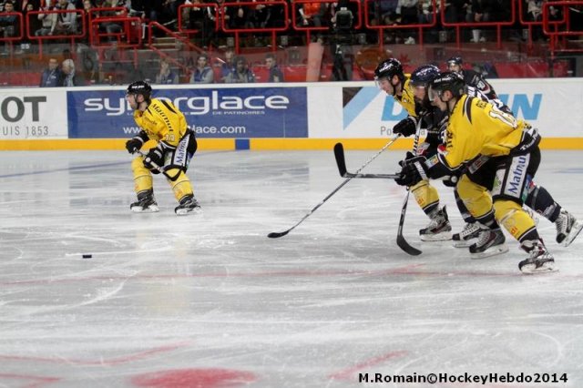 Photo hockey match Rouen - Angers  le 26/01/2014
