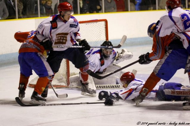 Photo hockey match Clermont-Ferrand - Asnières le 25/01/2014