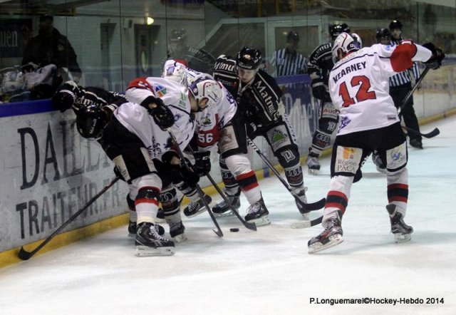 Photo hockey match Rouen - Briançon  le 28/01/2014