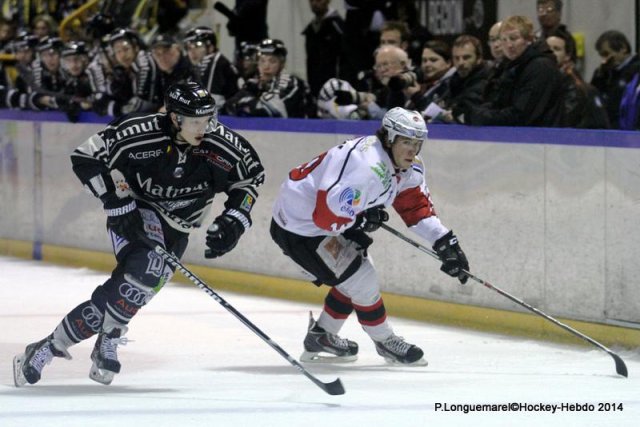 Photo hockey match Rouen - Briançon  le 28/01/2014