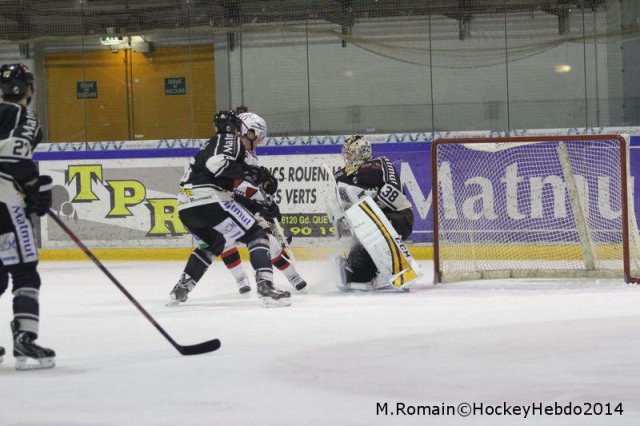 Photo hockey match Rouen - Briançon  le 28/01/2014