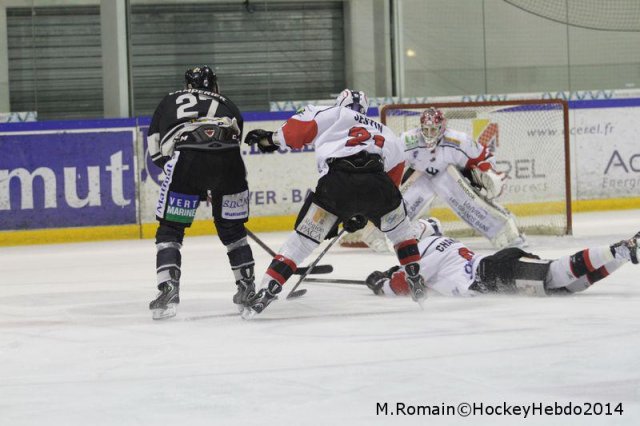 Photo hockey match Rouen - Briançon  le 28/01/2014