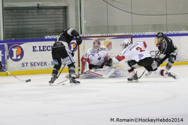 Photo hockey match Rouen - Briançon  le 28/01/2014