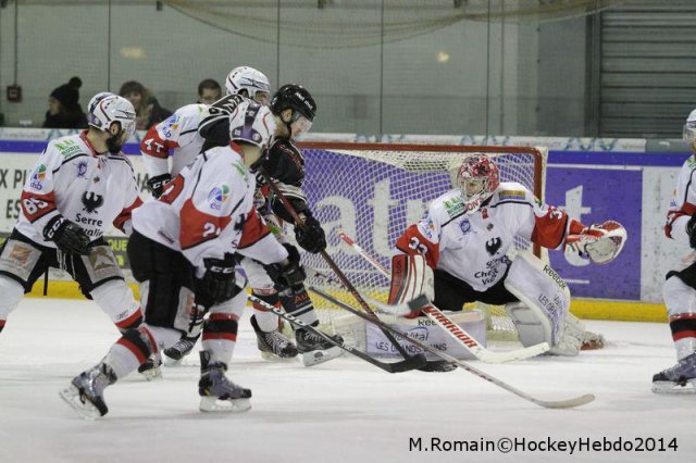Photo hockey match Rouen - Briançon  le 28/01/2014