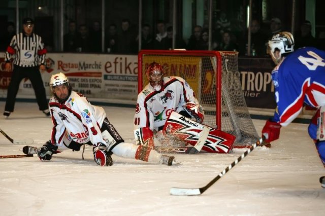 Photo hockey match Epinal  - Briançon  le 04/12/2008