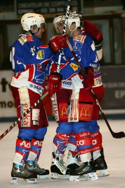 Photo hockey match Epinal  - Briançon  le 04/12/2008
