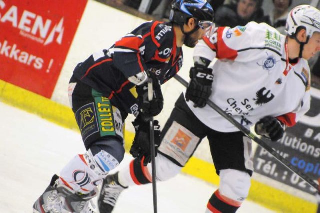 Photo hockey match Caen  - Briançon  le 01/02/2014