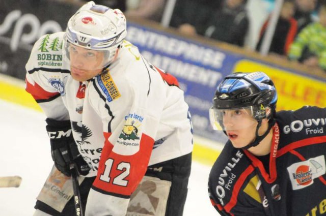 Photo hockey match Caen  - Briançon  le 01/02/2014