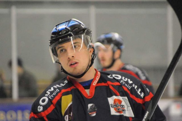 Photo hockey match Caen  - Briançon  le 01/02/2014