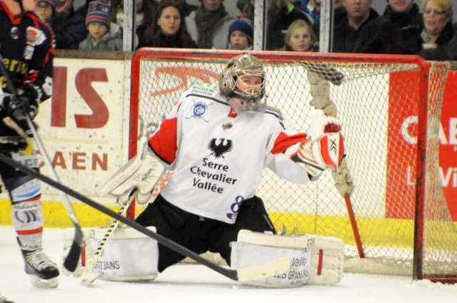 Photo hockey match Caen  - Briançon  le 01/02/2014