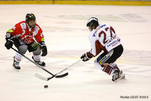 Photo hockey match Amiens  - Morzine-Avoriaz le 01/02/2014