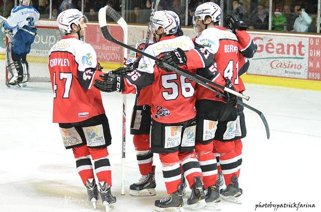 Photo hockey match Briançon  - Gap  le 11/02/2014