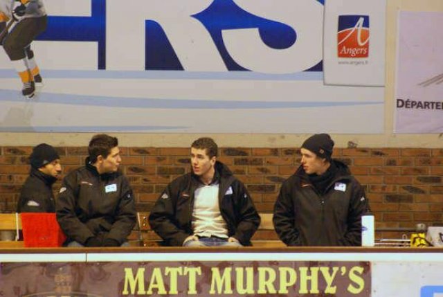 Photo hockey match Angers  - Grenoble  le 13/12/2008
