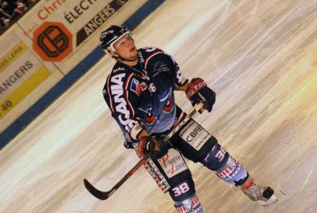 Photo hockey match Angers  - Grenoble  le 13/12/2008