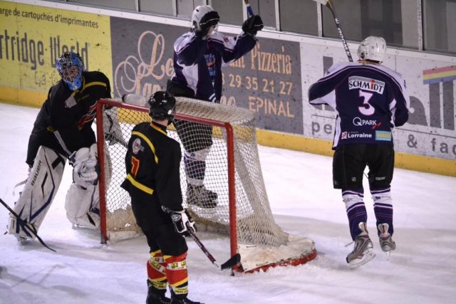 Photo hockey match Epinal  - Besançon le 15/02/2014