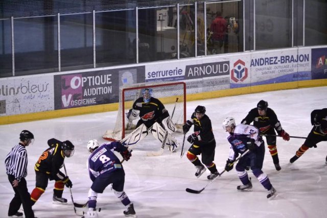 Photo hockey match Epinal  - Besançon le 15/02/2014