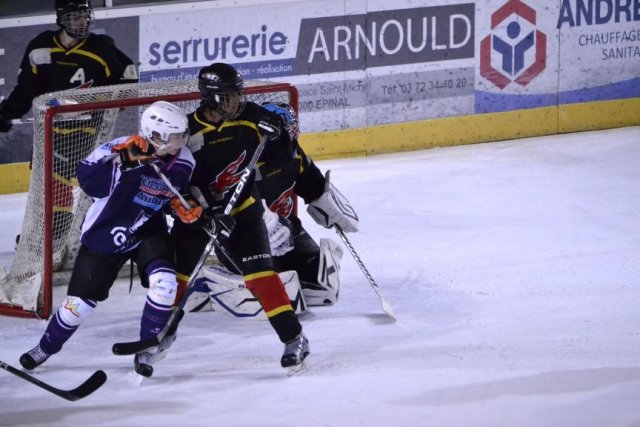 Photo hockey match Epinal  - Besançon le 15/02/2014