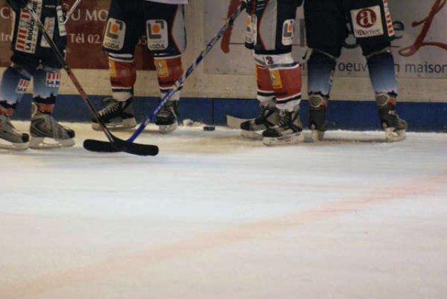 Photo hockey match Angers  - Grenoble  le 13/12/2008