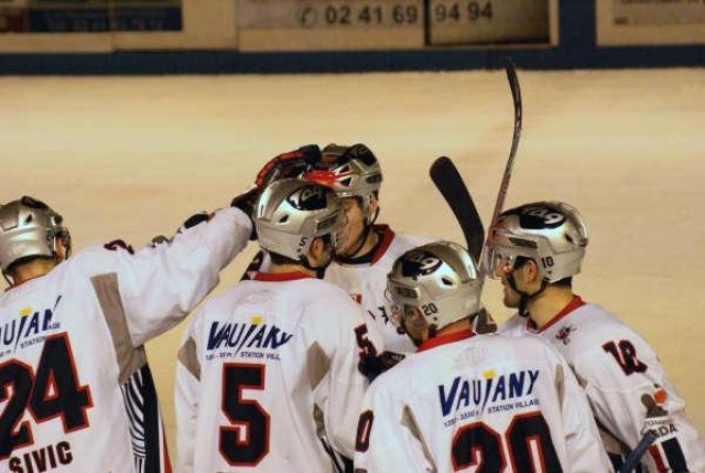 Photo hockey match Angers  - Grenoble  le 13/12/2008