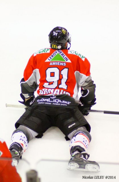 Photo hockey match Amiens  - Rouen le 14/02/2014