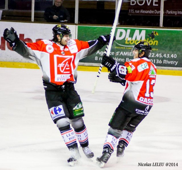 Photo hockey match Amiens  - Morzine-Avoriaz le 18/02/2014