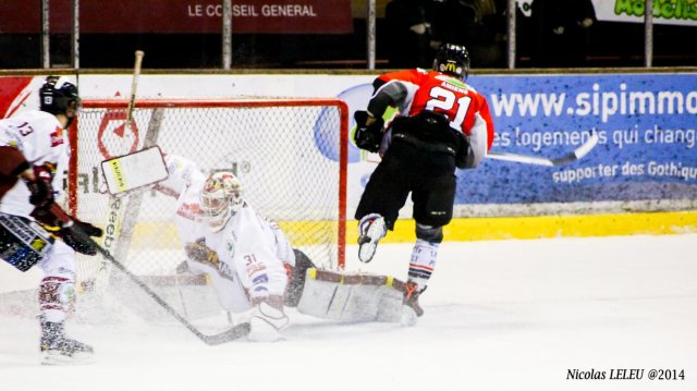 Photo hockey match Amiens  - Morzine-Avoriaz le 18/02/2014