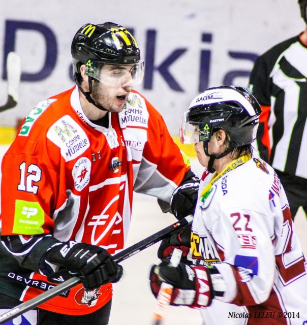 Photo hockey match Amiens  - Morzine-Avoriaz le 18/02/2014