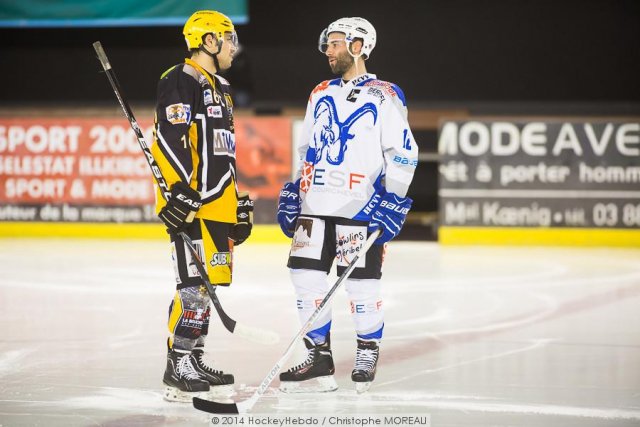 Photo hockey match Strasbourg II - Courchevel-Méribel-Pralognan le 22/02/2014