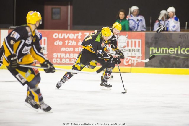 Photo hockey match Strasbourg II - Courchevel-Méribel-Pralognan le 22/02/2014
