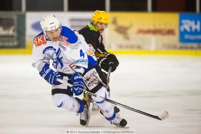 Photo hockey match Strasbourg II - Courchevel-Méribel-Pralognan le 22/02/2014