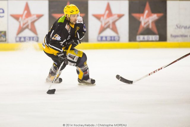 Photo hockey match Strasbourg II - Courchevel-Méribel-Pralognan le 22/02/2014