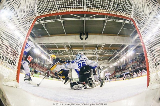 Photo hockey match Strasbourg II - Courchevel-Méribel-Pralognan le 22/02/2014