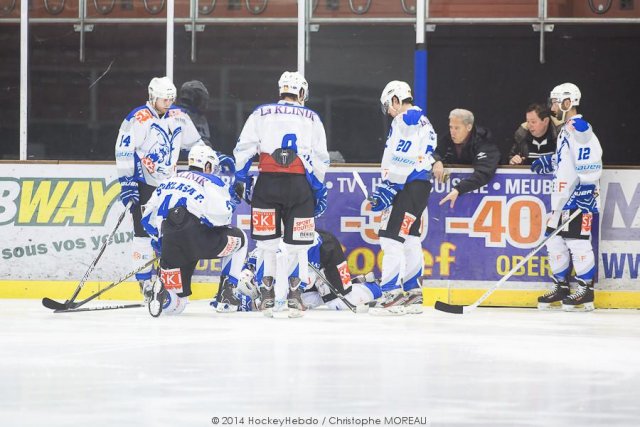 Photo hockey match Strasbourg II - Courchevel-Méribel-Pralognan le 22/02/2014