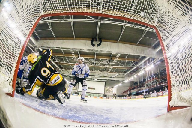 Photo hockey match Strasbourg II - Courchevel-Méribel-Pralognan le 22/02/2014