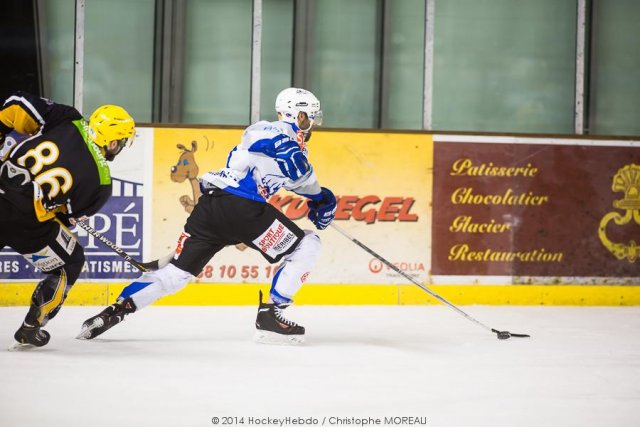 Photo hockey match Strasbourg II - Courchevel-Méribel-Pralognan le 22/02/2014